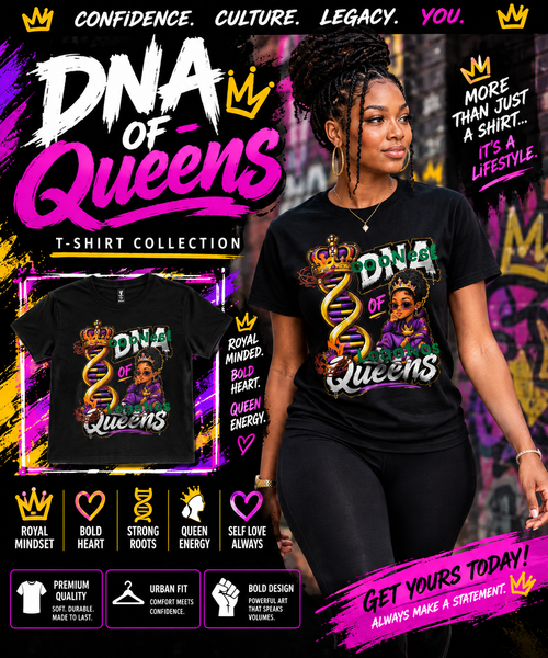 Motto Company Clothing DNA of Queens Graffiti Tee