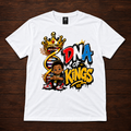 Motto Company Clothing DNA of Kings Red, White & Blue Tee